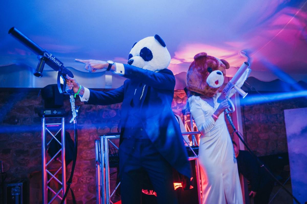 Montaje DJ en Casona de las Fraguas - Sonido Norte